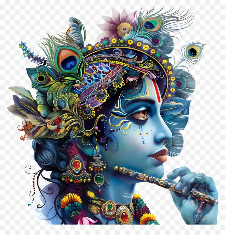 Krishna Janmashtami，Pessoa Decorativa PNG