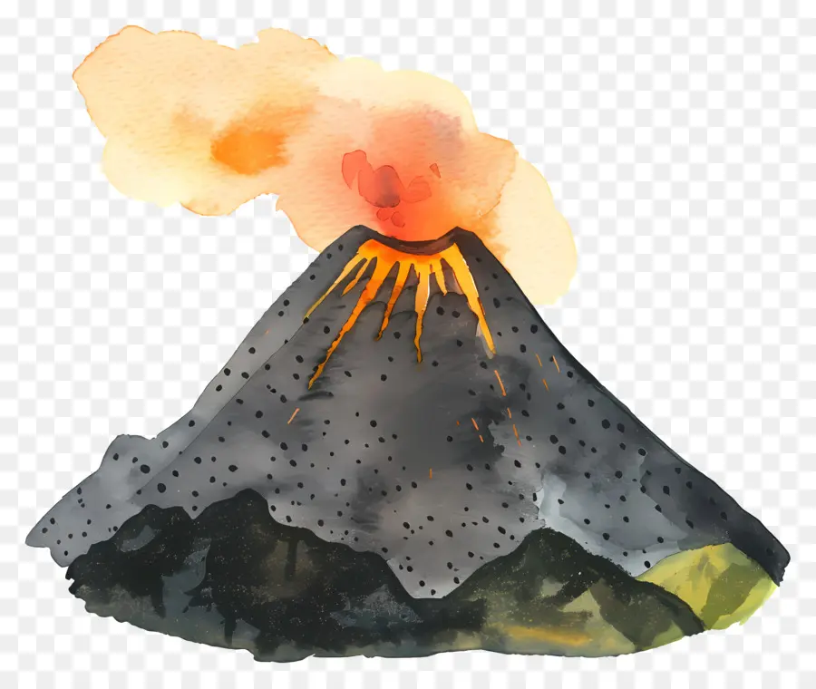Vulcão，Fumaça PNG