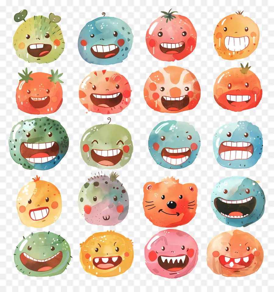 Emoji，Personagens De Desenhos Animados PNG