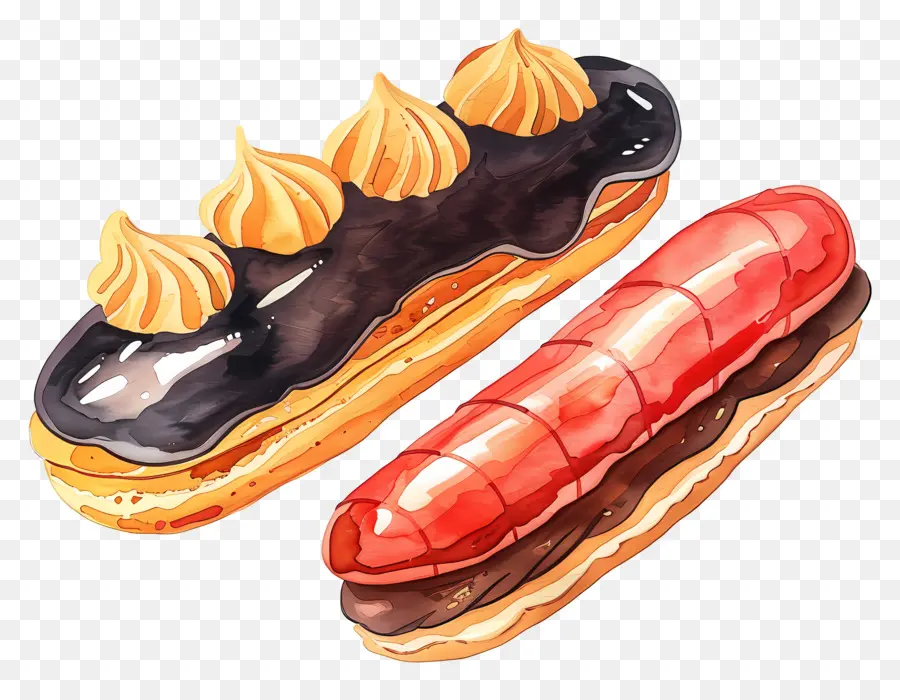 éclairs，Éclairs PNG