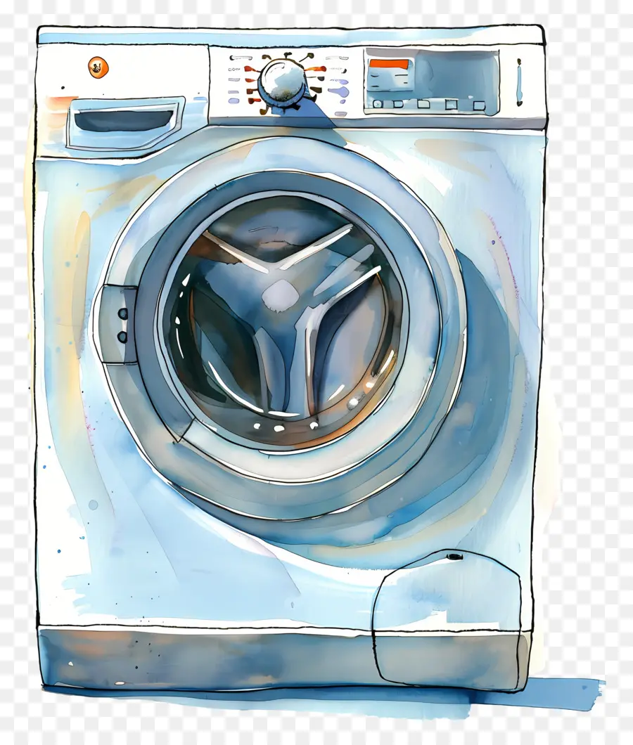 Máquina De Lavar Roupa，Plástico Branco PNG