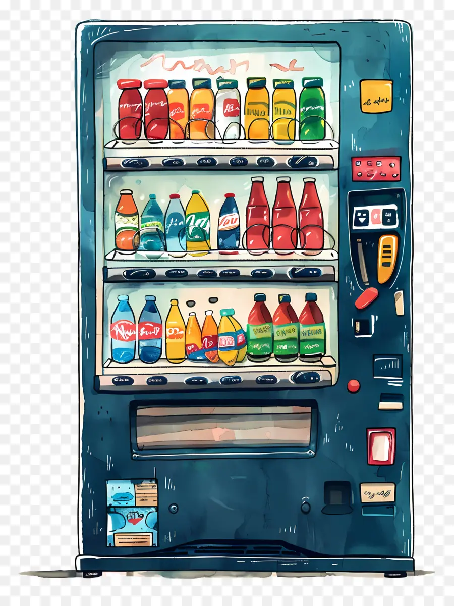 Máquina De Venda Automática，Bebidas PNG