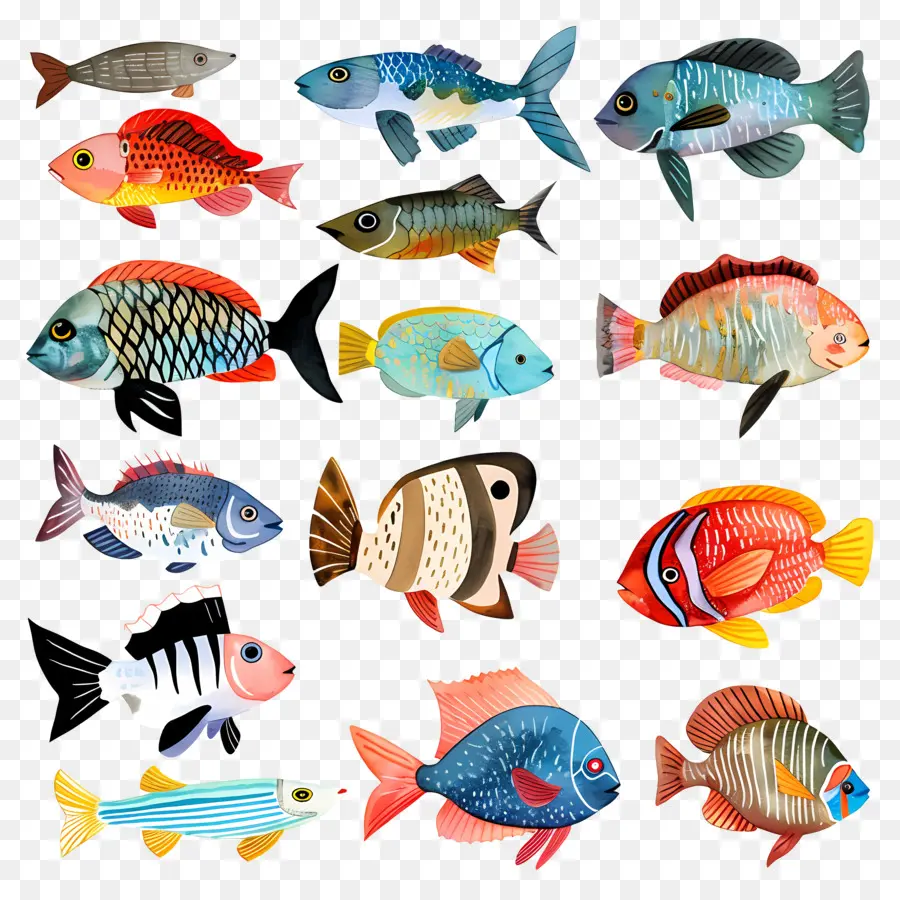 Peixe，Peixes Tropicais PNG