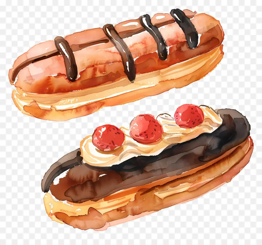 éclairs，Éclairs PNG