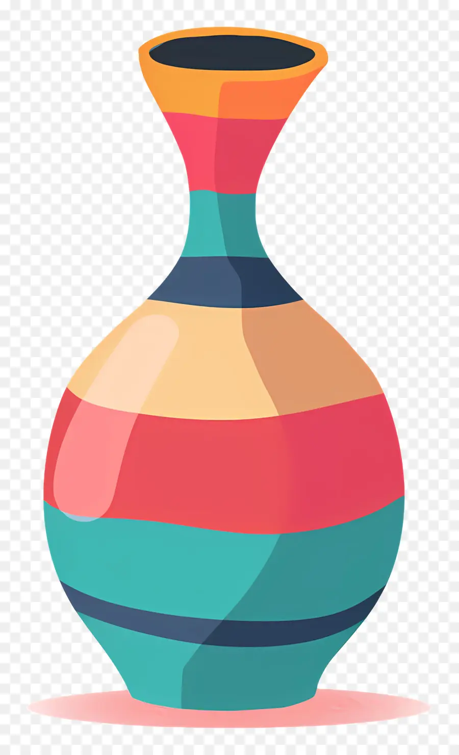 Vaso De Cerâmica，Vaso Colorido PNG