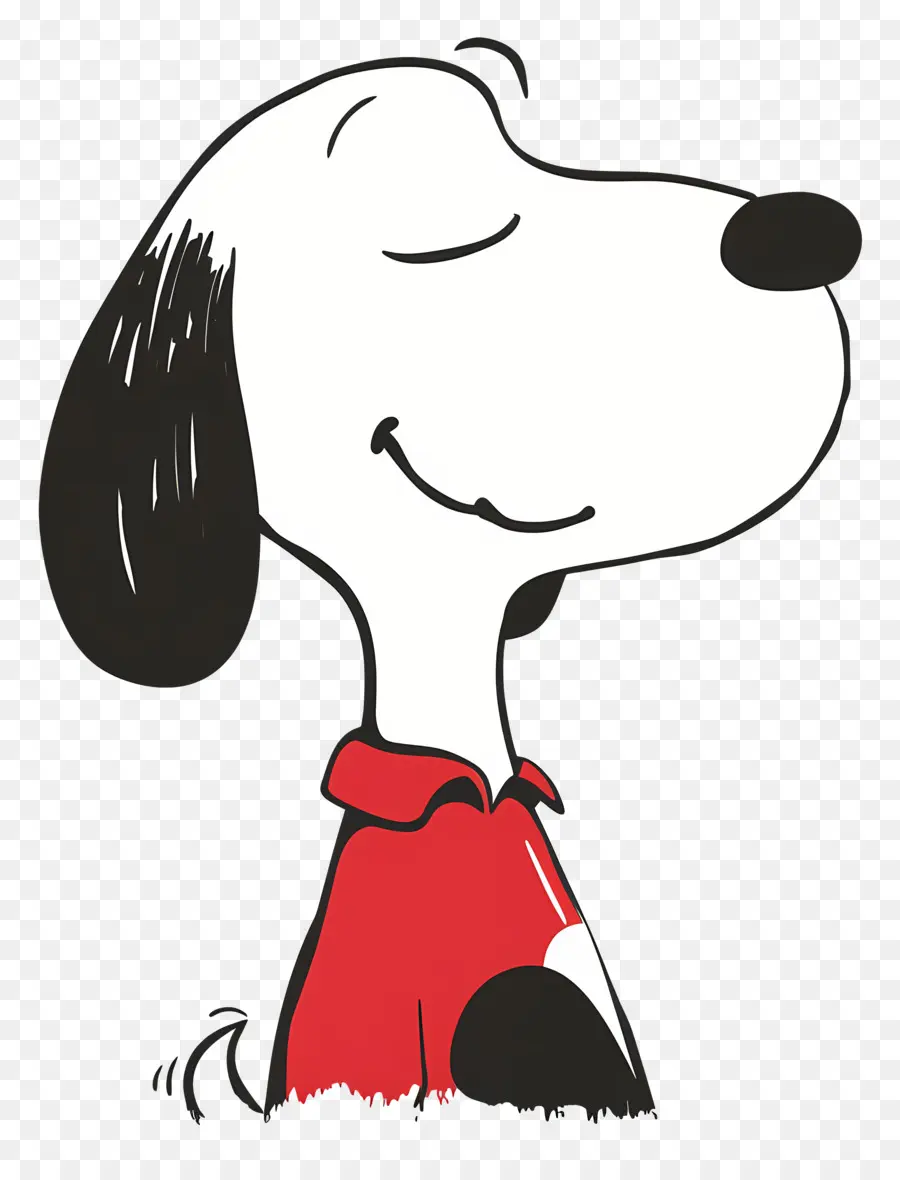 Cabeça Snoopy，Cachorro De Desenho Animado PNG