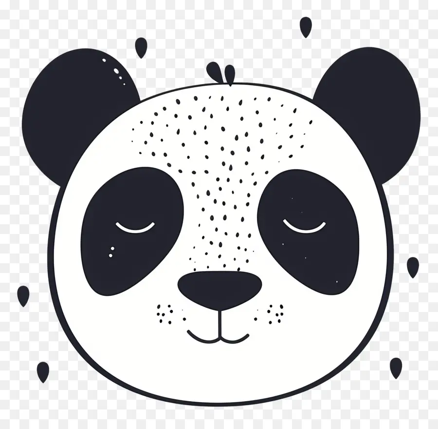 Cabeça De Panda，Panda PNG