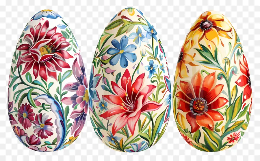 Ovos De Páscoa，Ovos Decorativos PNG