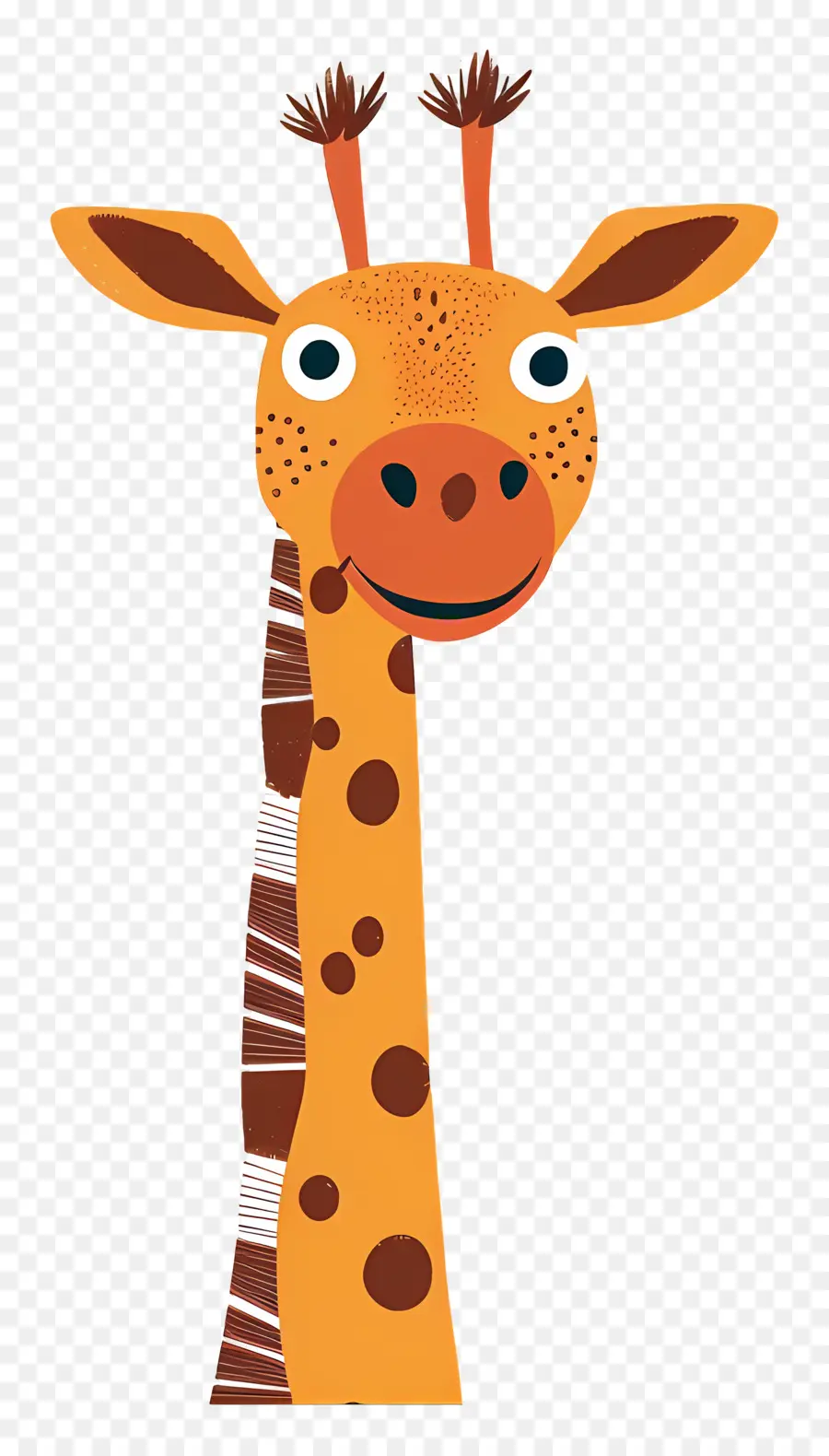 Girafa De Desenho Animado，Pontos PNG