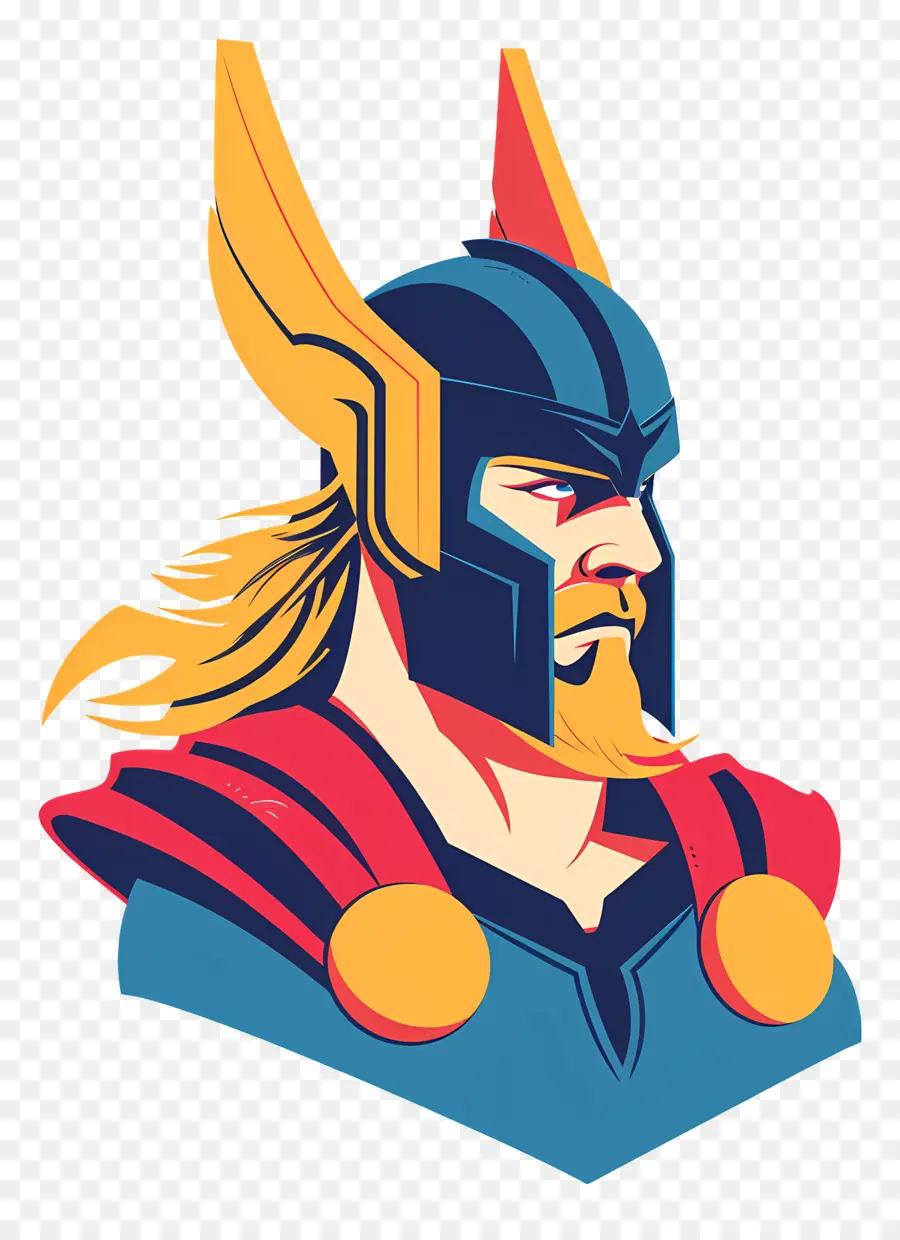 Cabeça De Thor，Super Herói PNG