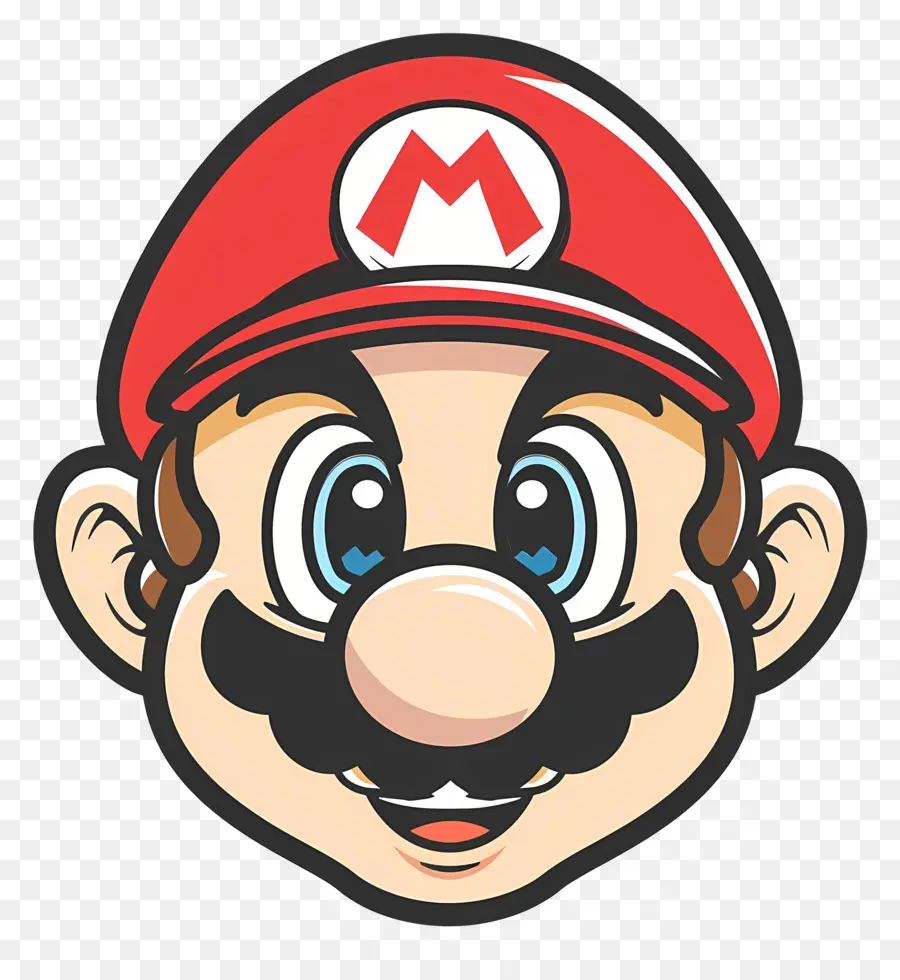 Mario Head，Mario PNG