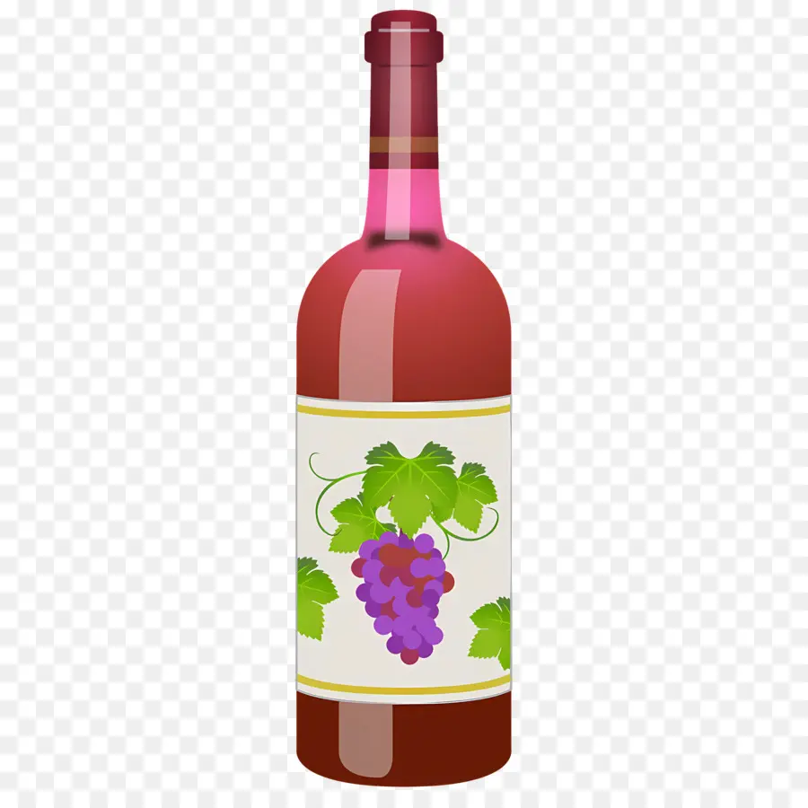 Vinho Bordéus，Garrafa E Copo De Vinho PNG