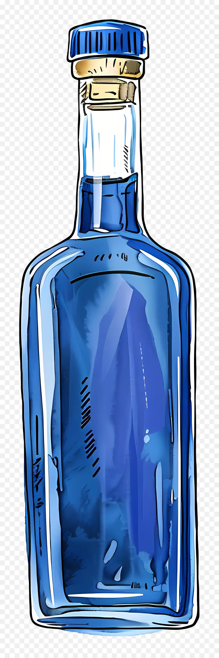 Garrafa，Garrafa Azul PNG