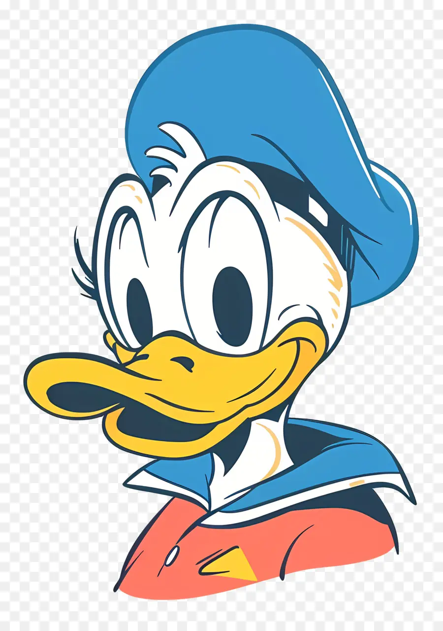 Pato Donald Cabeça，Pato Donald PNG