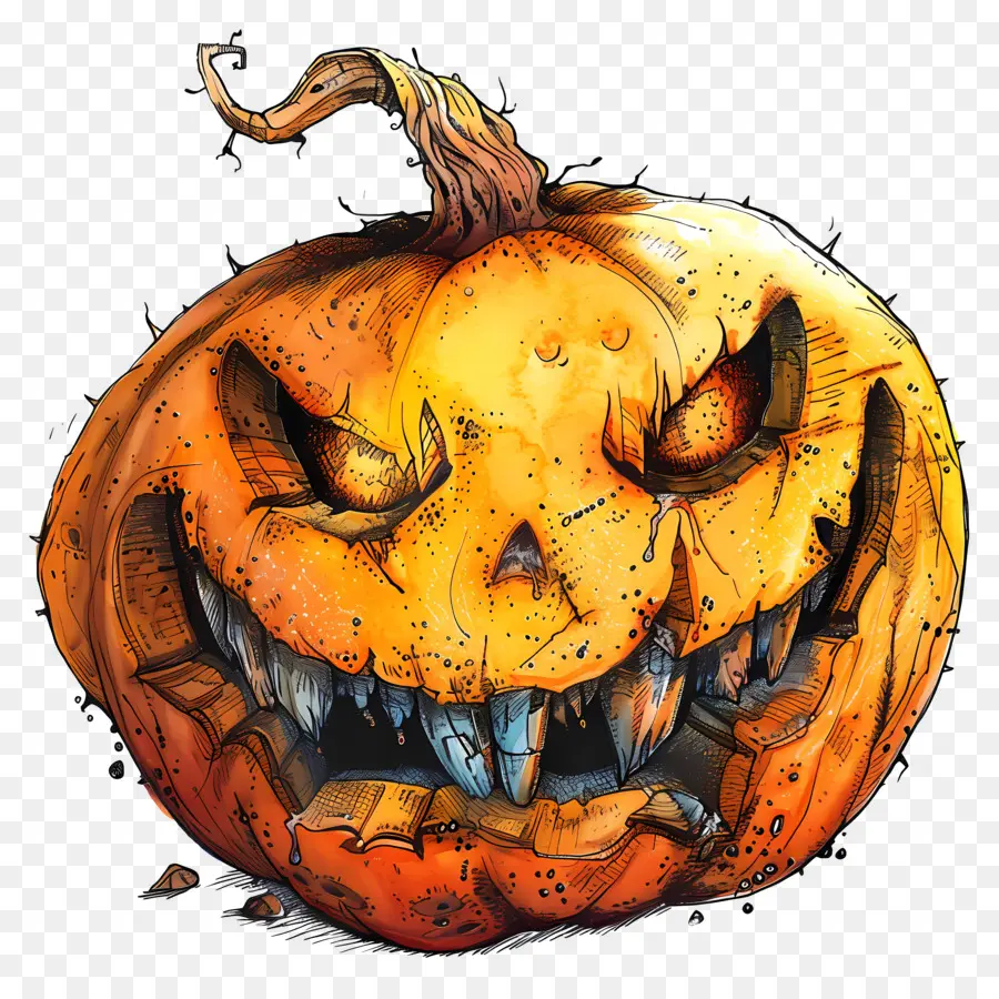 Abóbora De Halloween，Dia Das Bruxas PNG