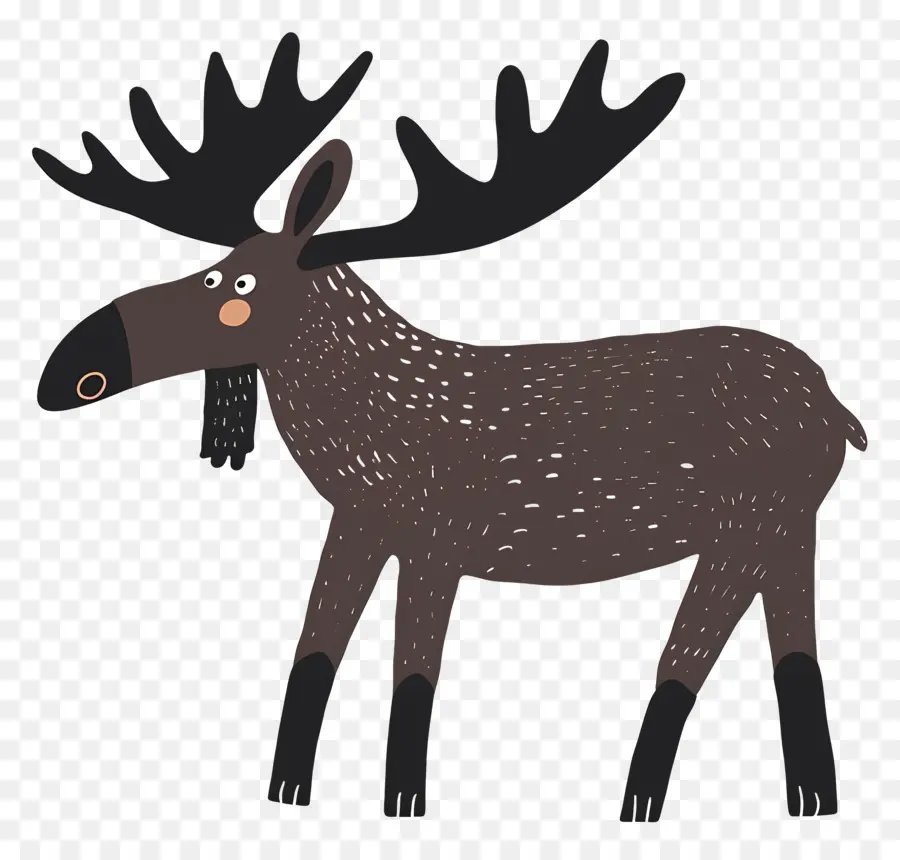 Moose，A Vida Selvagem PNG
