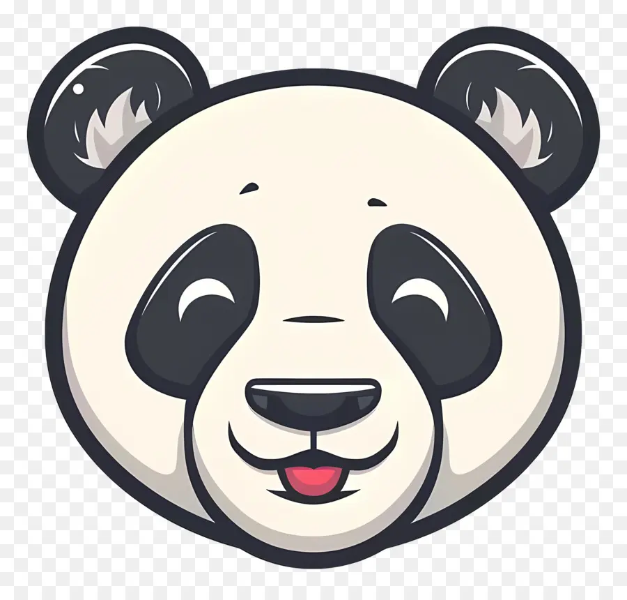 Panda Cabeça，Cartoon PNG