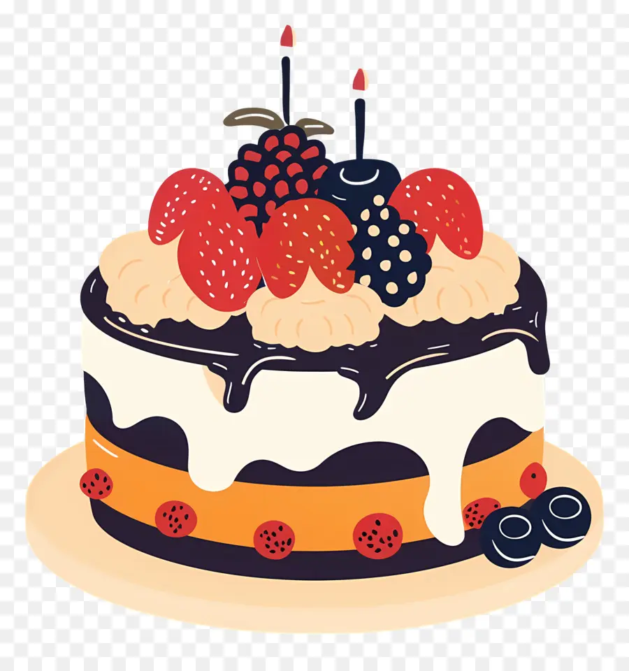 Fruit Cake，Bolo PNG