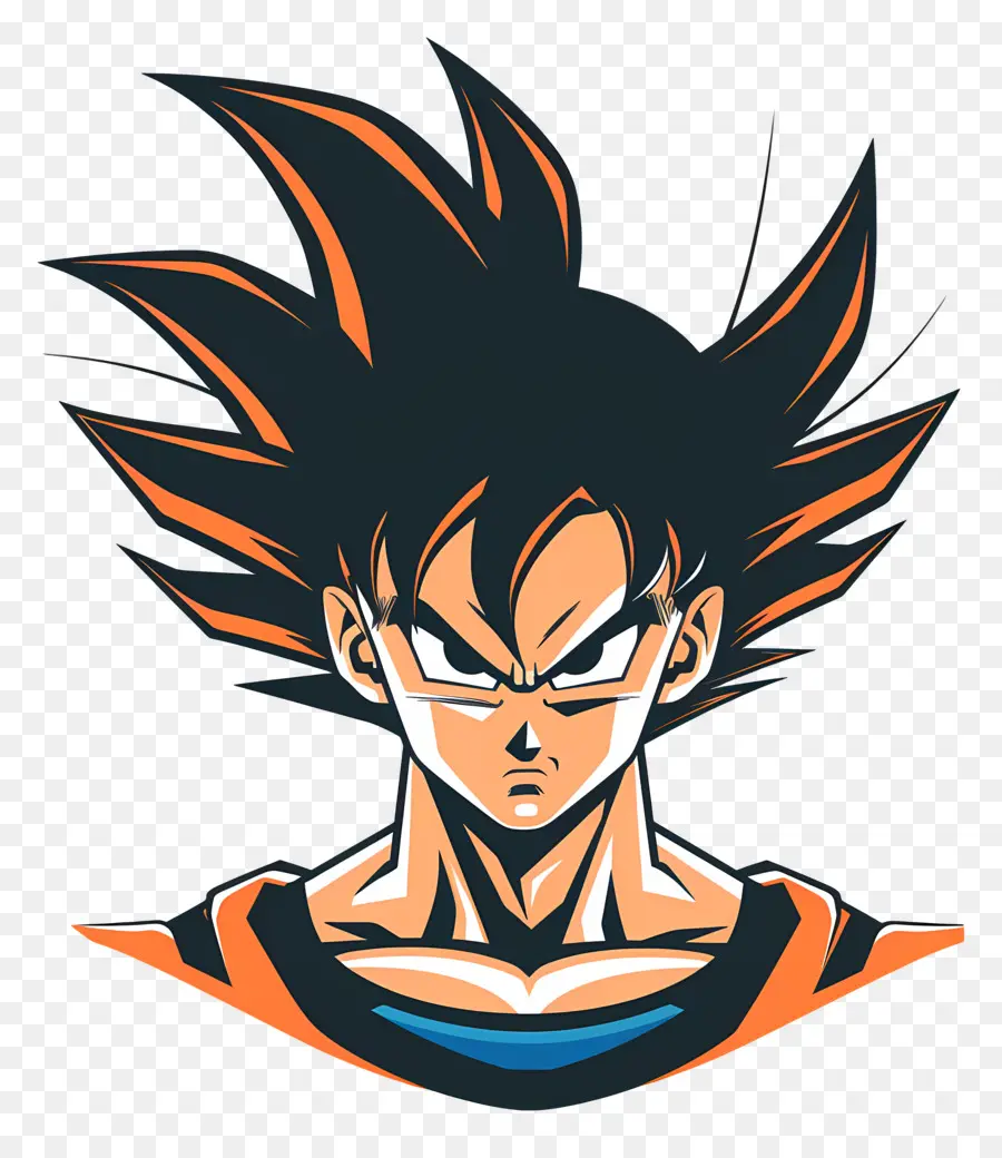 Cabeça De Goku，Personagem De Anime PNG