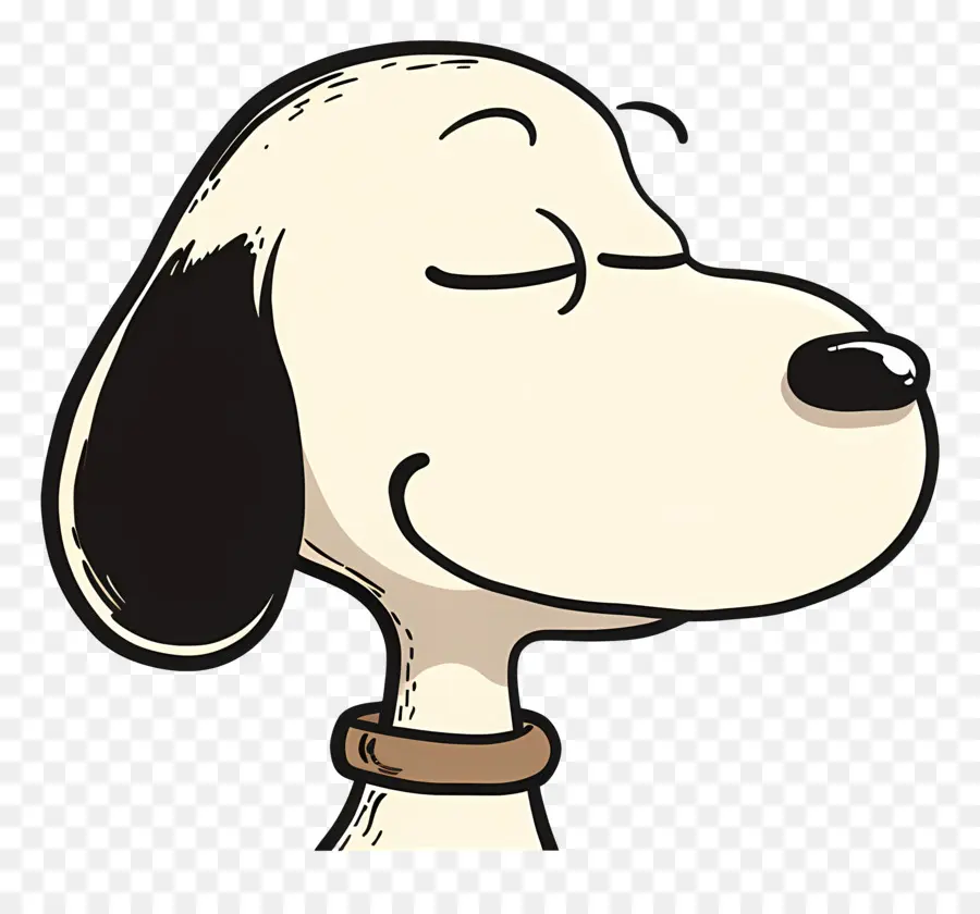 Cabeça Snoopy，Cachorro Feliz PNG