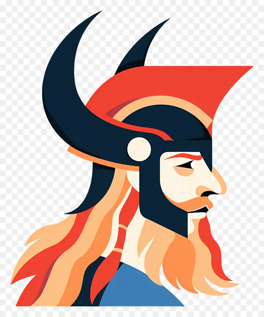 Cabeça De Thor，Viking PNG