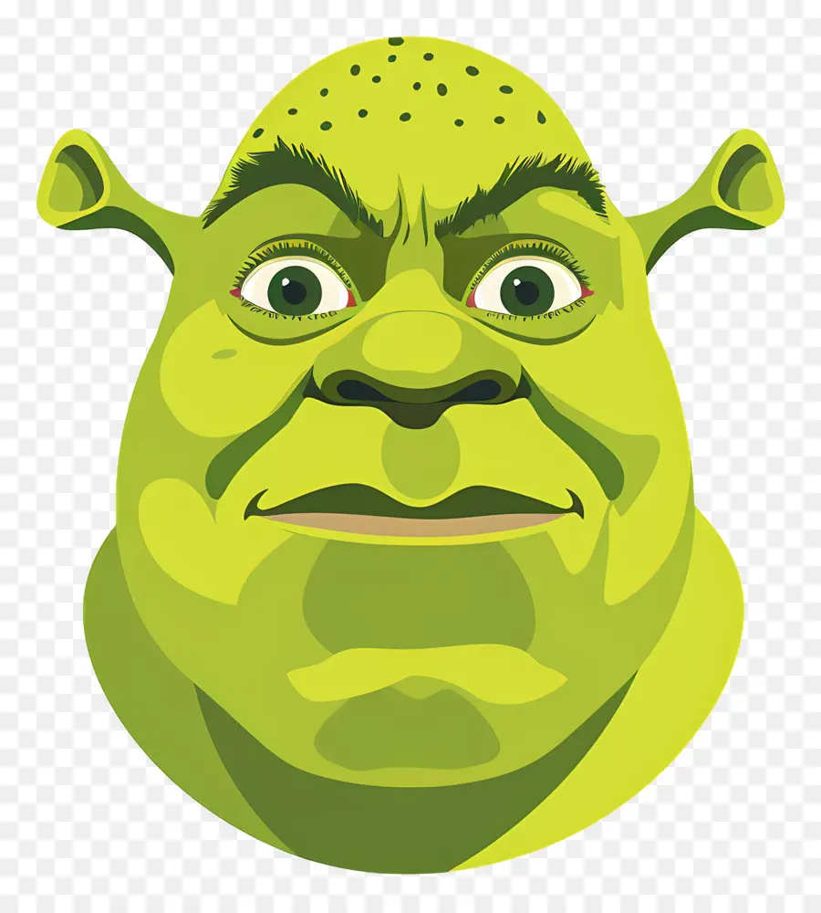 Shrek Head，Criatura Semelhante A Um Sapo PNG