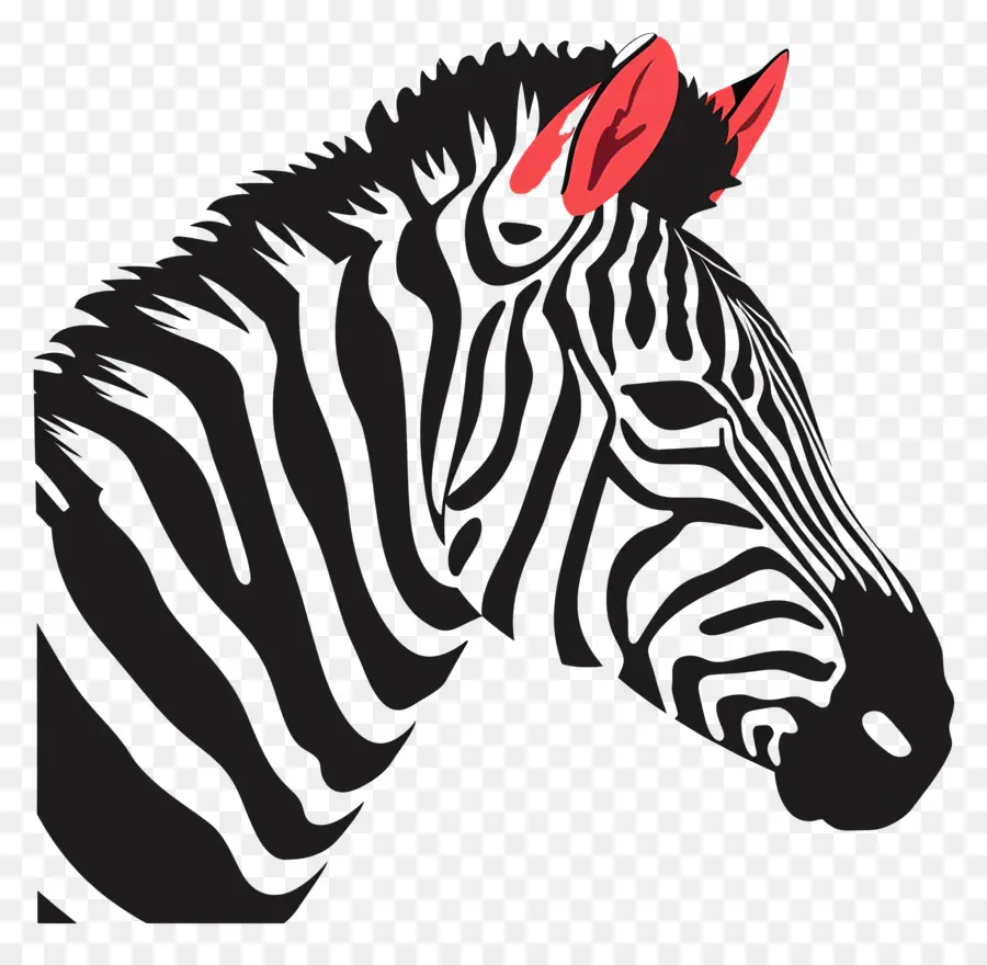 Cabeça De Zebra，Listras PNG