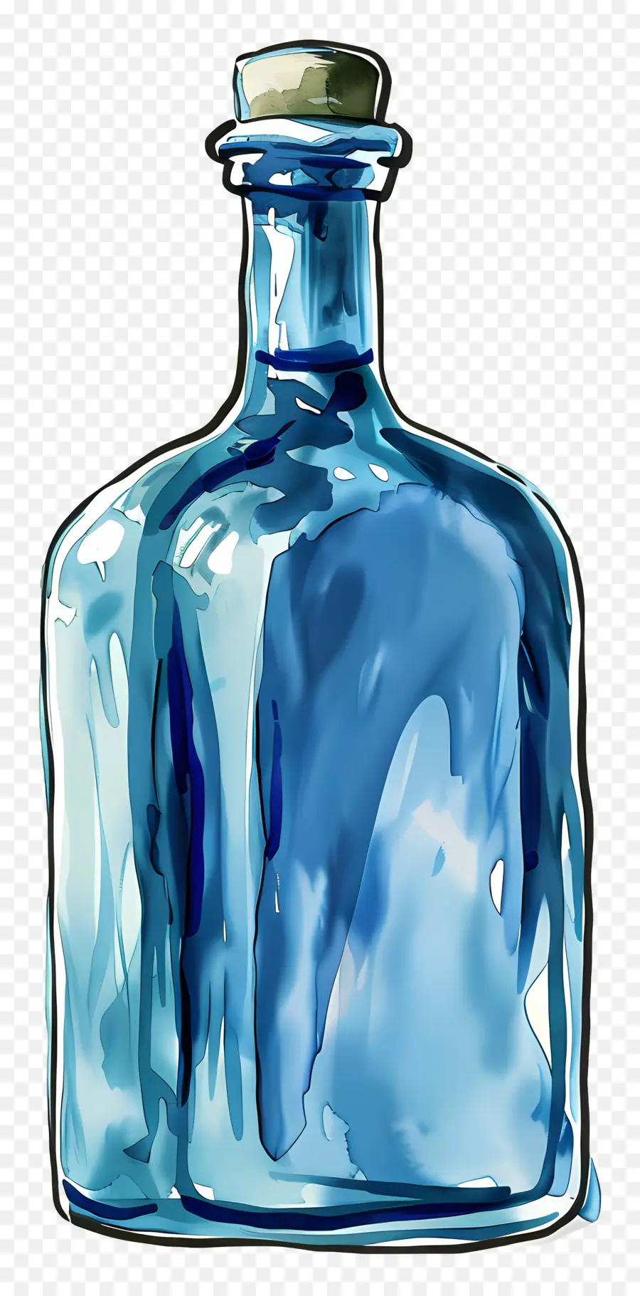 Garrafa，Garrafa Azul PNG