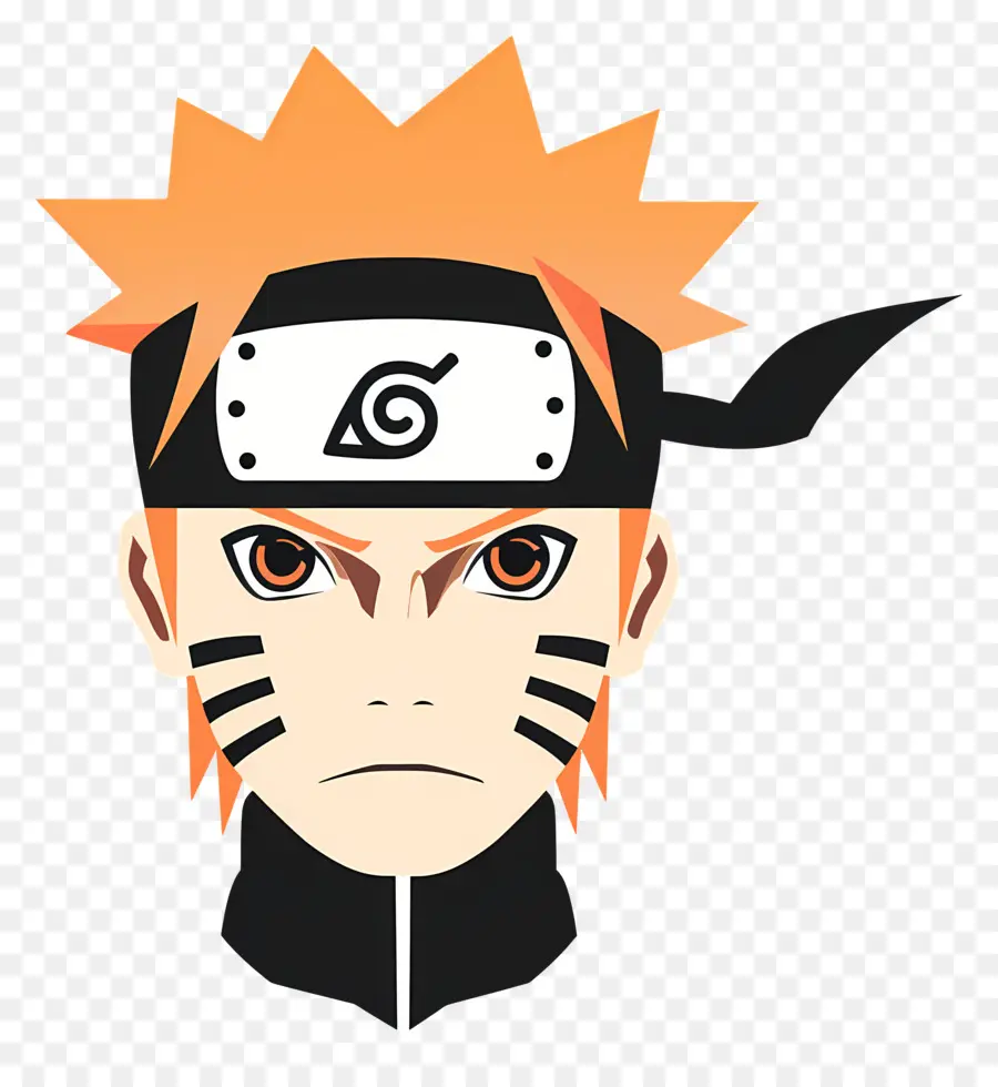 Naruto Head，Anime PNG