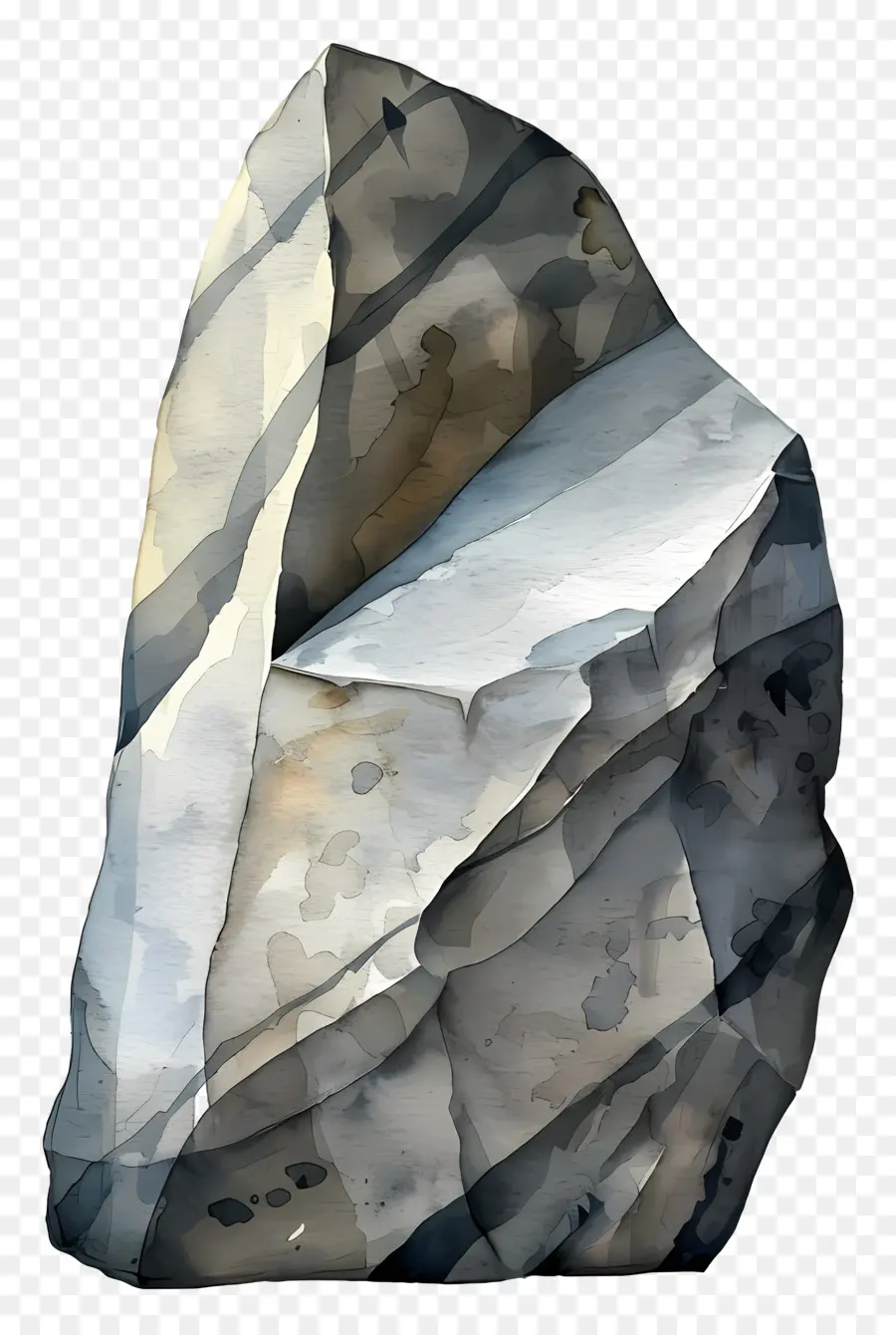 Rock Pedra，Aquarela PNG