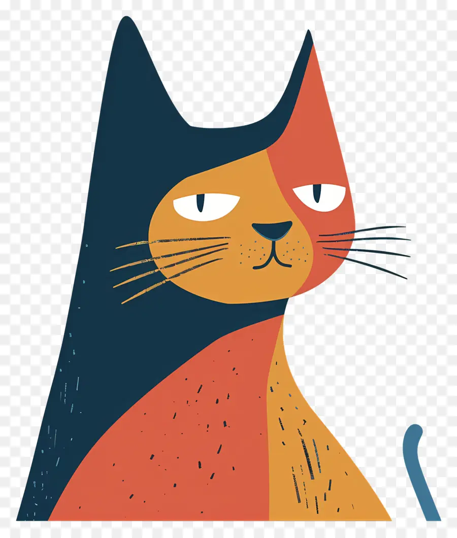 Cabeça De Gato，Gato Dos Desenhos Animados PNG