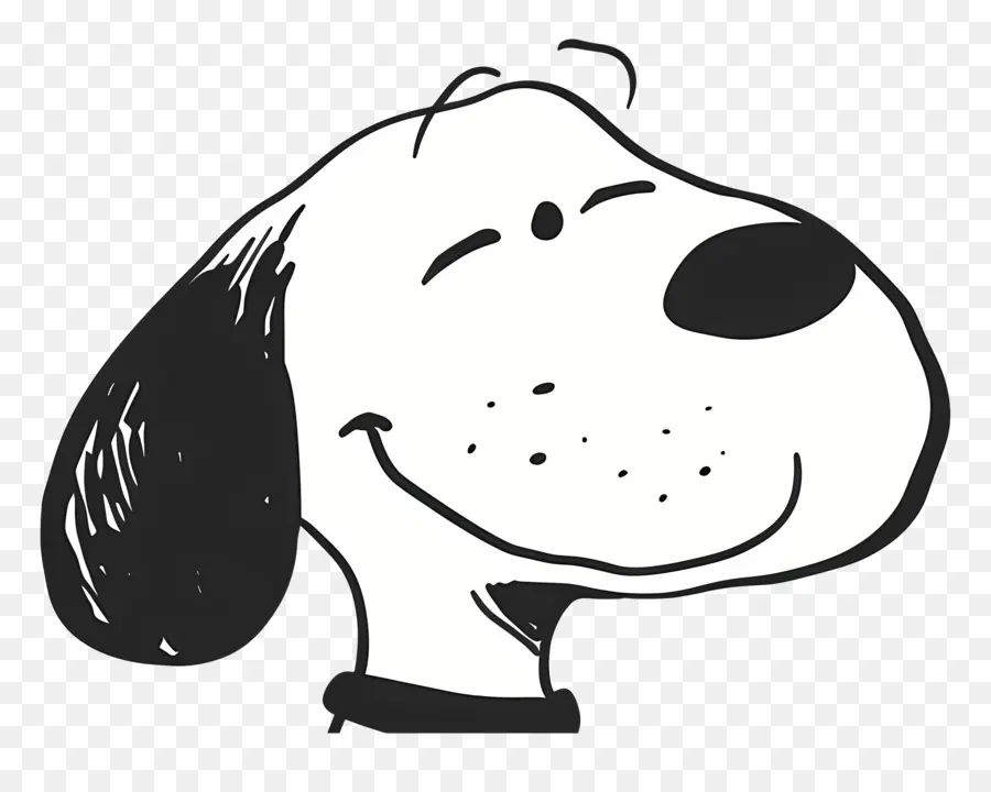 Cabeça Snoopy，Cachorro PNG