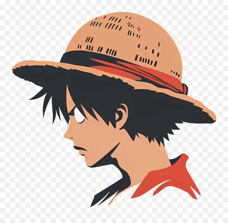 Cabeça De Luffy，Personagem Do Chapéu De Palha PNG