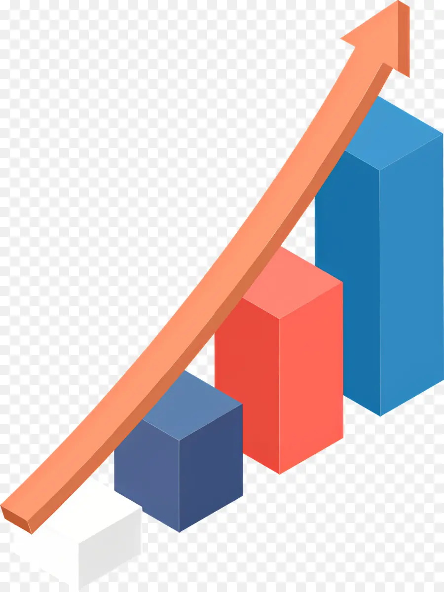 Gráfico De Barras，Gráfico De Crescimento PNG