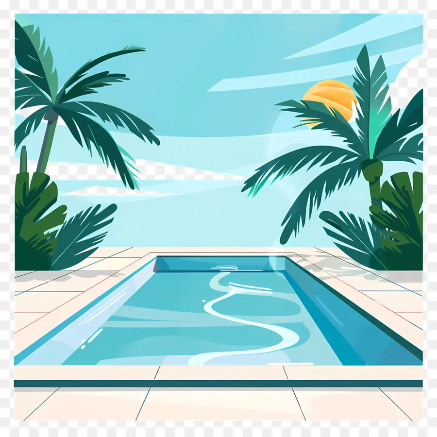 Piscina De Verão，Piscina Externa PNG