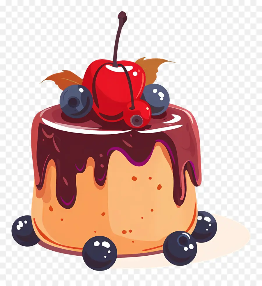 Fruit Cake，Bolo De Chocolate PNG