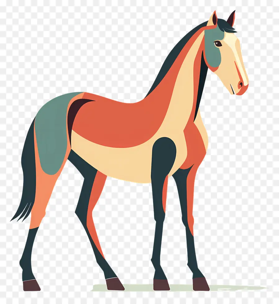 Cavalo De Desenho Animado，Cavalo PNG