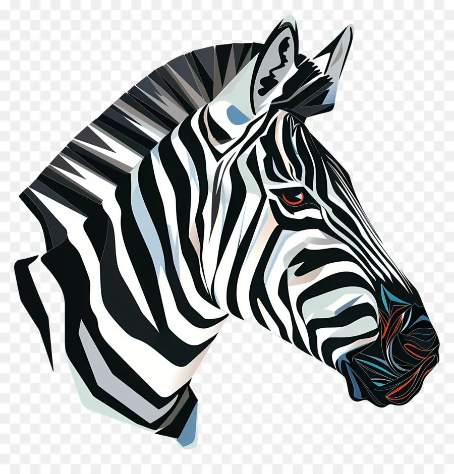 Cabeça De Zebra，Listras PNG