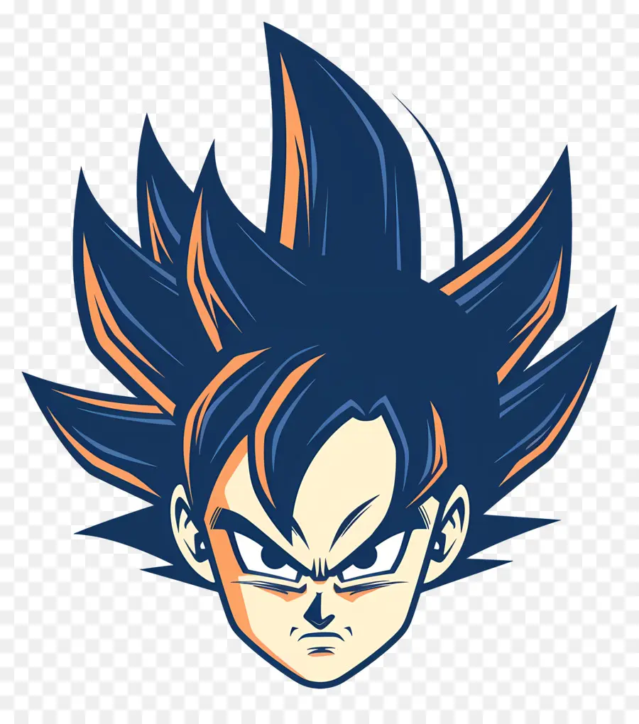 Cabeça De Goku，Personagem De Anime PNG