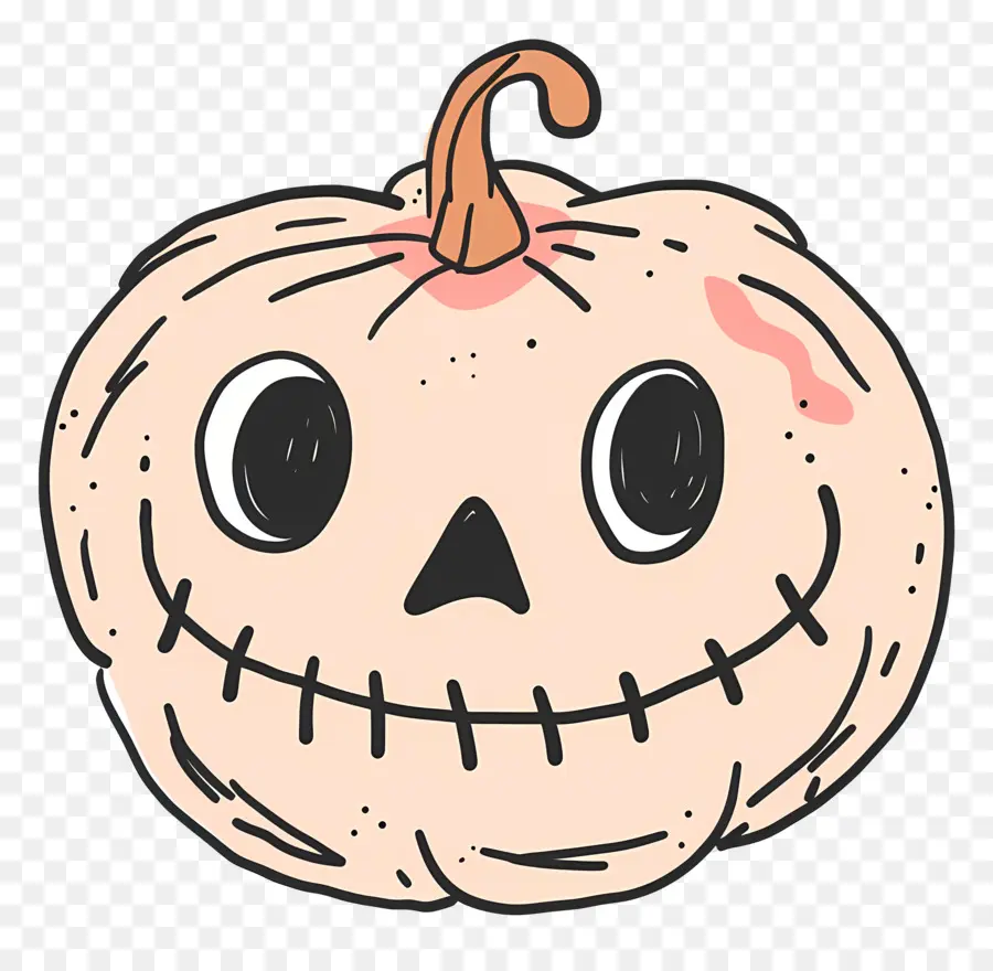 Abóbora De Halloween，Crânio De Abóbora PNG