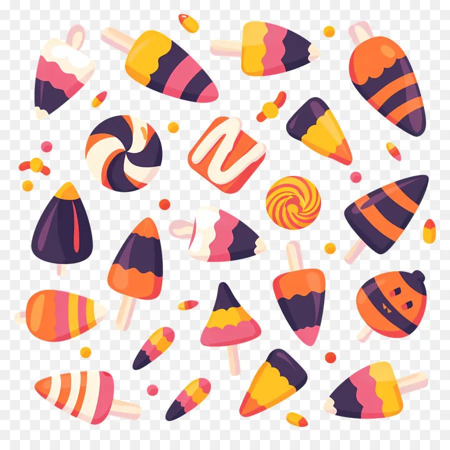 Doces De Halloween，Candy PNG