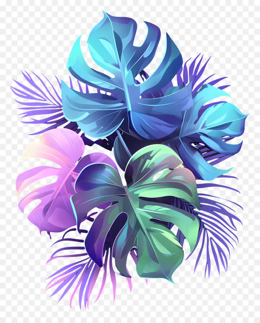 Planta Monstro，Folhas PNG