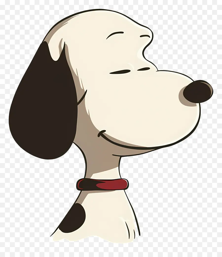 Cabeça Snoopy，Cachorro De Desenho Animado PNG