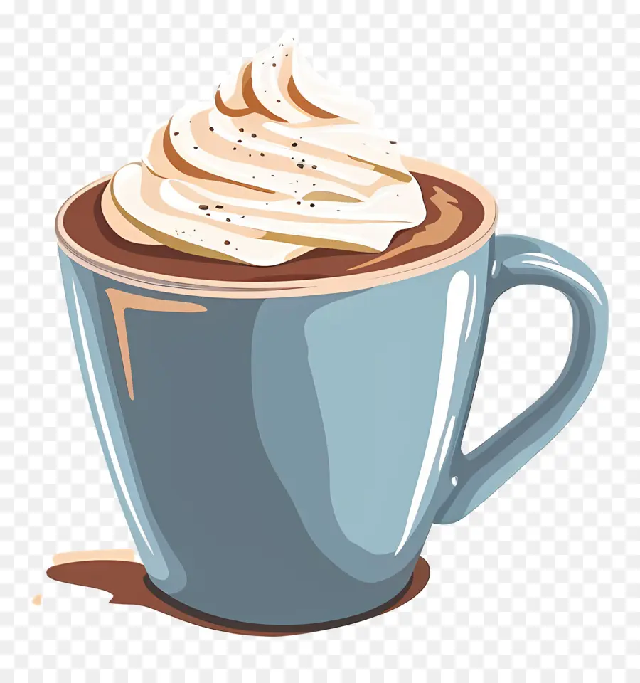 Chocolate Quente，Chantilly PNG