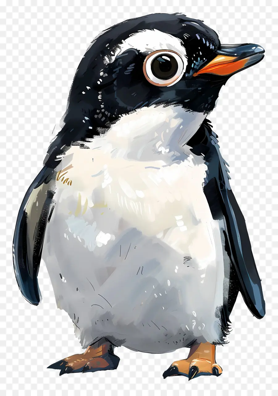 Pinguim，Pinguim De Desenho Animado PNG