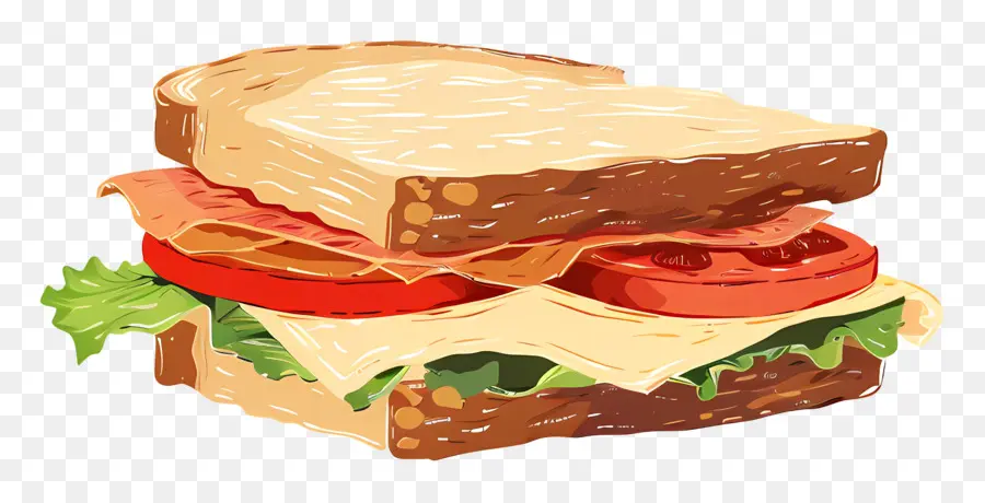 Sanduíche，Bacon PNG