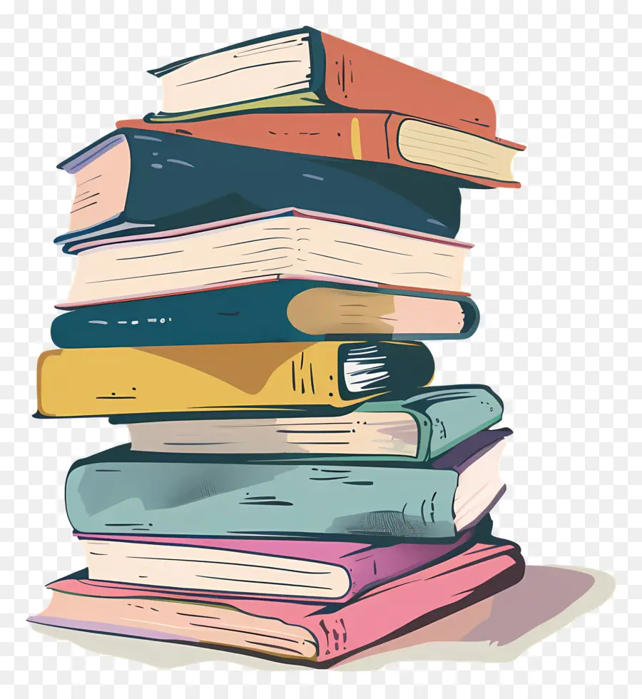 Pilha De Livros，Livros PNG