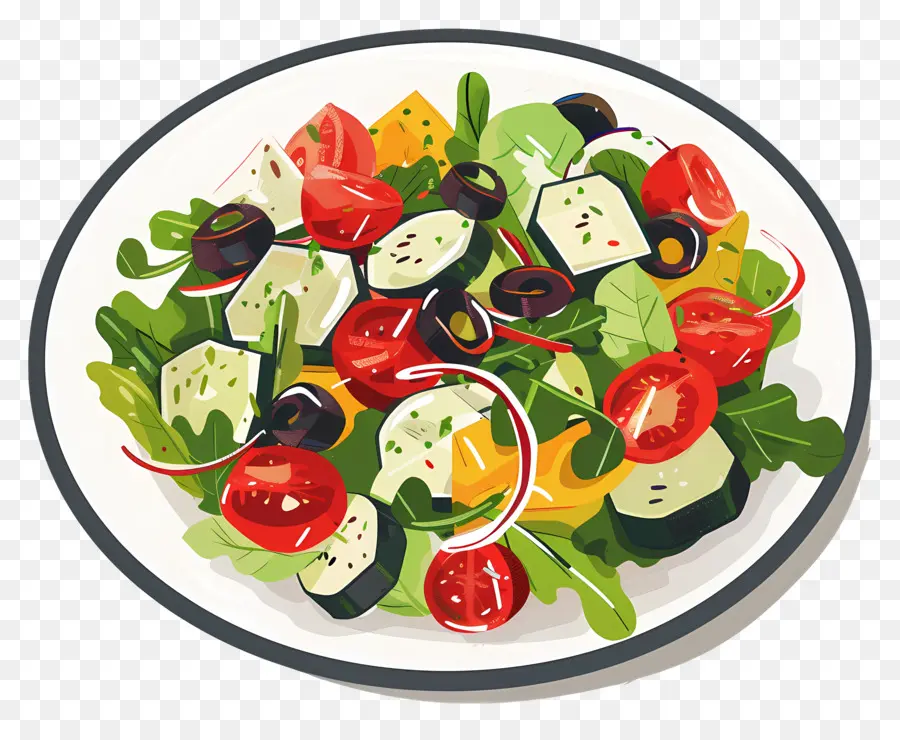 Salada，Salada Colorida PNG