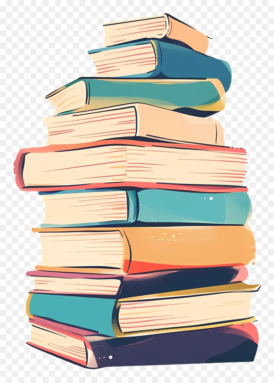 Pilha De Livros，Livros PNG