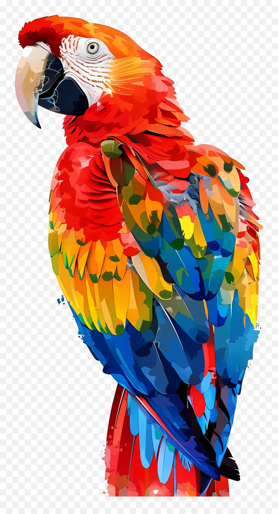 Papagaio，Parrot Colorido PNG